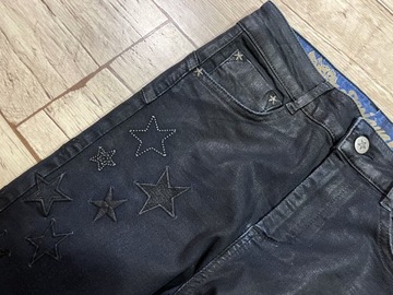 DESIGUAL Spodnie Damskie JEANS leginsy IDEAŁ roz. 28 W28 L30