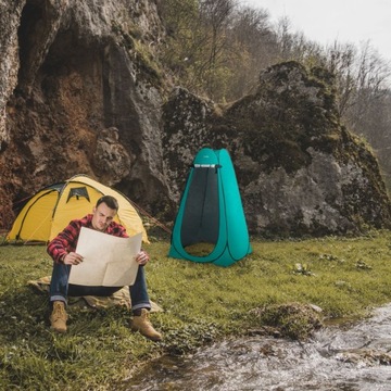 ПАЛАТКА ТУАЛЕТ ДУШ РАЗДЕВАЛКА ПОРТАТИВНОЕ ПОКРЫТИЕ ДЛЯ КЕМПИНГА OUTTEC