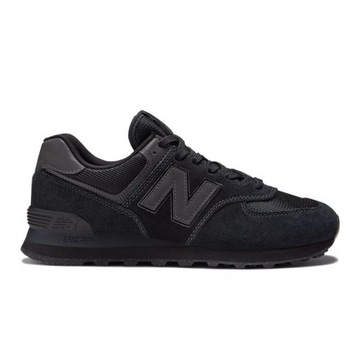 Czarne Zamsz Buty Sportowe New Balance r.47,5