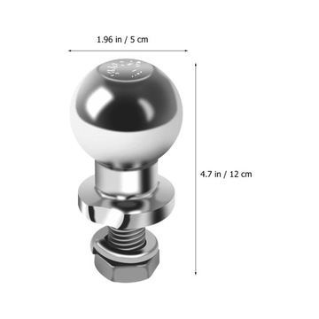 РАЗЪЕМ ПРИЦЕПА MXMM ШАРЫ ДЛЯ БУКСИРОВКИ СЦЕПНОЙ КРОНШТЕЙН СОЕДИНИТЕЛЬНЫЙ КРЮК 50 ММ СТАЛЬ МЕТАЛЛ