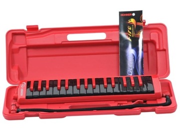 Fire Red Melodyka czerwono-czarna 2,5 oktawy 32 klawisze + futerał HOHNER