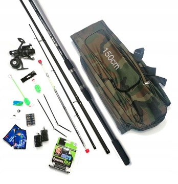 Zestaw wędk Feeder BLACK PANTER 360 POKROWIEC