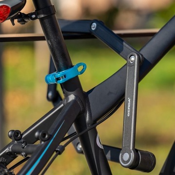 ZAPIĘCIE ROWEROWE GERDA FOLD 840V ZAPIĘCIE DO ROWERU SKŁADANE Z UCHWYTEM