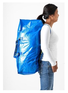 ИКЕА ФРАКТА Сумка для покупок и стирки бассейн 76л