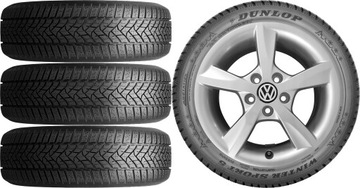 NOVÉ KOLA ZIMNÍ VW PASSAT B7 DUNLOP 205/55R16*1