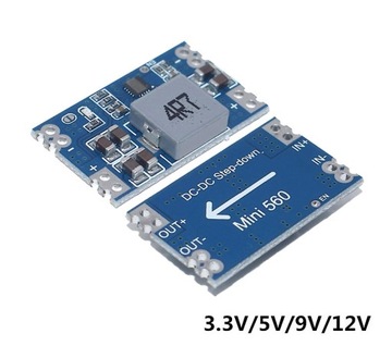 SX 3,3 В 5 А DC-DC mini560 понижающий преобразователь напряжения