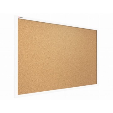 Пробковая доска 120х90см в белой деревянной раме.