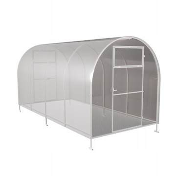 Szklarnia z poliwęglanu Tunel ogrodowy 2x2 m profile 20x20 poliwęglan 6mm