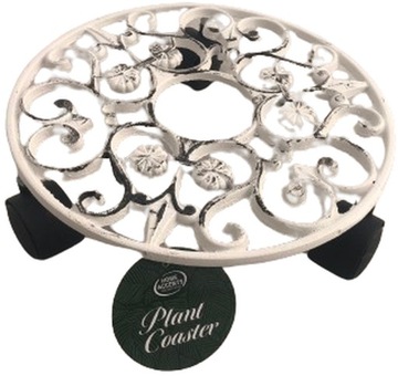 ПОДСТАВКА ДЛЯ ЦВЕТОВ ПОДСТАВКА ДЛЯ ЦВЕТОВ ЦВЕТОЧНЫЙ ГОРШОК НА КОЛЕСАХ ЧУГУН