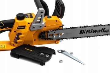 ЭЛЕКТРОПИЛА RIWALL 3550W ЦЕПНАЯ ПИЛА ДЛЯ ДЕРЕВА, МЕТАЛЛ-ШЕСТЕРНИ