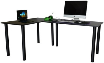 Угловой игровой стол Basic Black