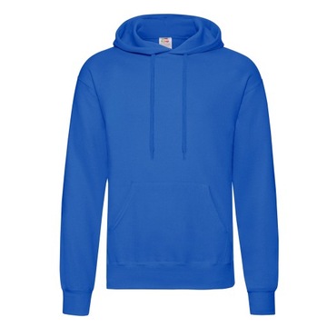 BLUZA Z Kapturem FRUIT HOODED Classic r. blue L