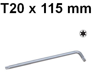 Klucz TORX długi T20 x 115mm H12S20115 Jonnesway