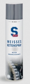 SMAR DO ŁAŃCUCHA S100 2.0 400ml WHITE CHAIN SPRAY