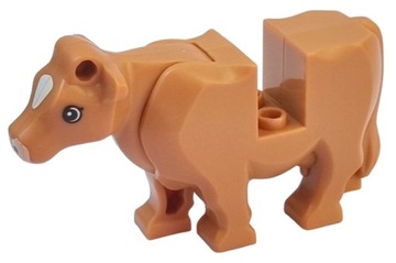 LEGO KROWA 64452pb01 Cow Medium Nougat 6317293 1szt