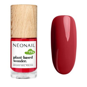 NEONAIL Czerwony Wegański Lakier Klasyczny PURE CURRANT 7,2 ml