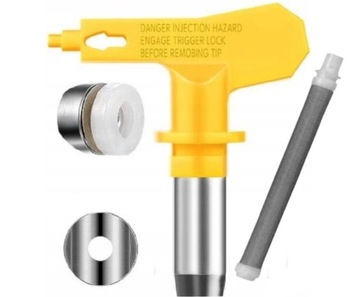 Окрасочное сопло модели 217 + 2 уплотнения крышки сопла БЕСПЛАТНЫЙ пистолетный блок