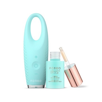 FOREO IRIS 2 Mięta + IRIS Ujędrniające serum pod oczy PM 15 ml