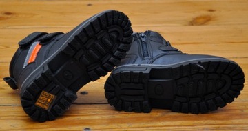 TRZEWIKI BUTY DZIECIĘCE NA RZEP RZEPY CHŁOPIĘCE OCIEPLANE WYGODNE ROZ 29