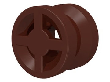 Lego 4624 Koło Do Armaty Old Brown 1 szt
