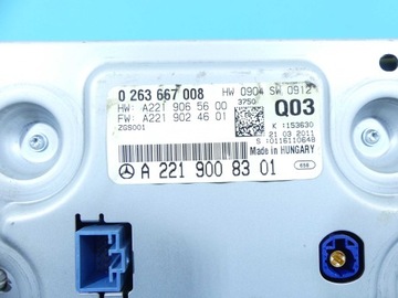 DISPLEJ OBRAZOVKA MERCEDES W221 09-13 EVROPA