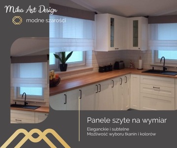 Panel, firana, roleta z dodatkiem kolorystycznym szer.180 cm wys.100 cm