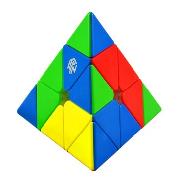 Kostka z magnesami 3x3x3 Gan M Pyraminx Color