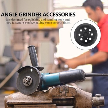 Сменная шлифовальная подушечка с крючком-петлей, шлифовальная машина с 8 отверстиями