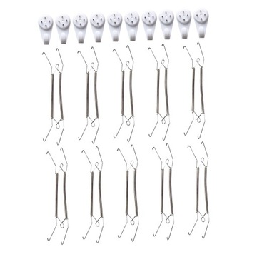 20 шт. настенные стойки с 10 настенными крючками