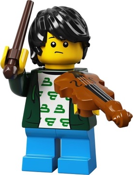 LEGO FIGURKA SERIA 21 CHŁOPIEC SKRZYPEK 71029 -2