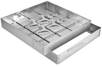 Właz Rewizyjny Studzienka 700x700x80 mm Stal Nierdzewna Lock Up System
