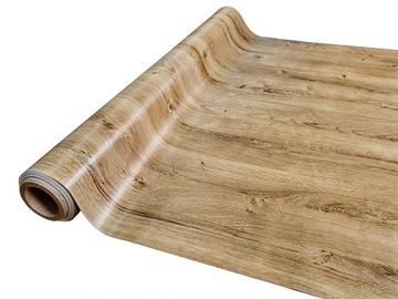 Самоклеящаяся шпон дубовый ПВХ для мебельных дверей 135см