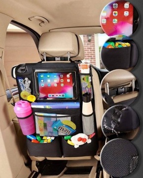 Органайзер для автокресла, большая вместимость, 10 карманов, универсальный.