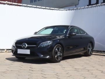 Mercedes Klasa C W205 Coupe Facelifting 1.6 180 156KM 2020 Mercedes C C 180, Salon Polska, Skóra, Navi, zdjęcie 1