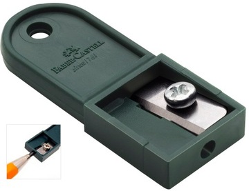 FABER-CASTELL Temperówka do grafitów TK wkładów grafitowych rysików do 2 mm