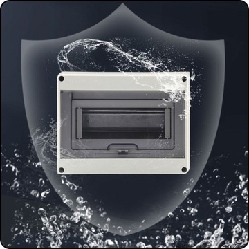 ЩИТ НАВЕРХНЕГО МОНТАЖА ГЕРМЕТИЧЕСКАЯ КОРОБКА МОДУЛЬНЫЙ КОРПУС IP65 1х5 1000В