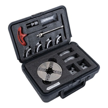 Kieł tokarski obrotowy z dwoma bolcami do wierceń AXMINSTER do tokarki MK2