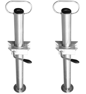 Podpory stałe z klemami do przyczep 60cm / fi 48mm