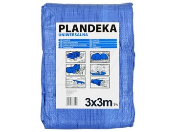 БРЕЗЕНТ 60Г/М2 3*3М