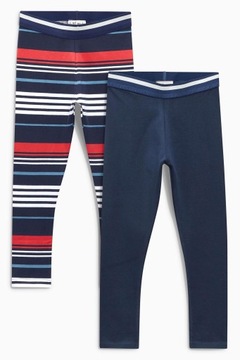 next 2 sztuki legginsy 6 lat 116cm