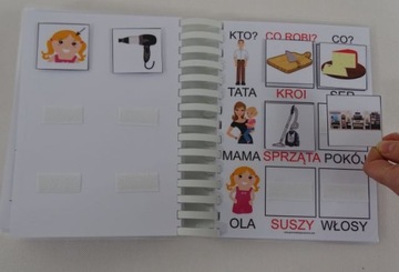 Wspomagamy rozwój mowy A5 z rzepem ćwicz. językowe