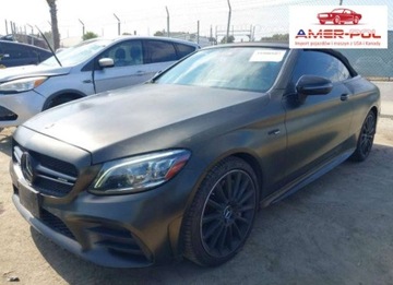 Mercedes Klasa C W205 2019 Mercedes-Benz Klasa C 2019, 3.0L, 4x4, 43 AMG, od ubezpieczalni 3.0 Benzyna