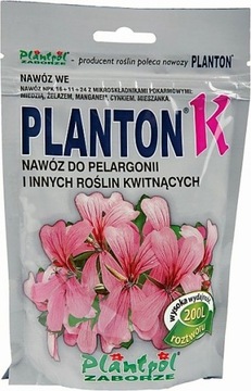 Planton K 200 g nawóz do pelargonii i innych