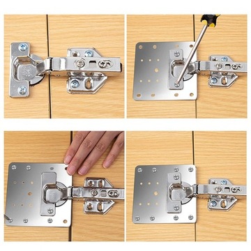 РЕМОНТНАЯ НАКЛАДКА ПЕТЛИ РЕМКОМПЛЕКТ ПЕТЛЕЙ РЕМОНТОВЫЕ ПЛАСТИНКИ