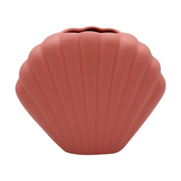 Wazony na kwiaty Ozdoby Ceramiczny wazon z muszli