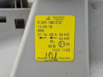MERCEDES VANEO SVĚTLO PŘEDNÍ PRAVÁ SVĚTLOMET PRAVÝ 0301189202