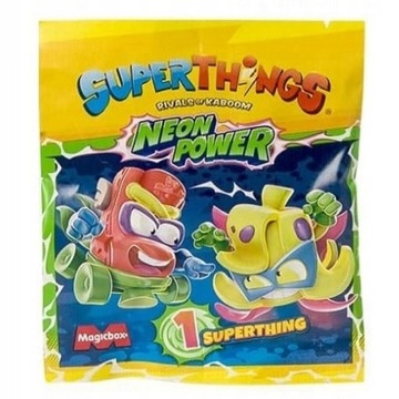 SUPER THINGS NEON POWER SERIA 11 SASZETKA FIGURKA