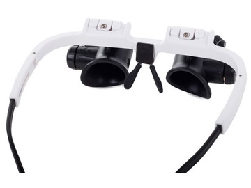 ПРОФЕССИОНАЛЬНЫЕ РЕМОНТНЫЕ ОЧКИ С ПОДСВЕТКОЙ 2 светодиода 8х 23х