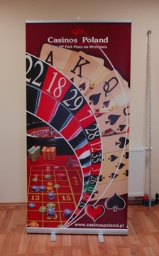 Roll-up Rollup 100 cm wydruk blockout