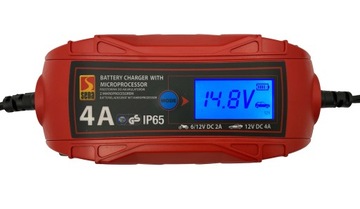 ИНТЕЛЛЕКТУАЛЬНОЕ АВТОМАТИЧЕСКОЕ ЗАРЯДНОЕ УСТРОЙСТВО ДЛЯ ГЕЛЕВЫХ АККУМУЛЯТОРОВ 4А AGM